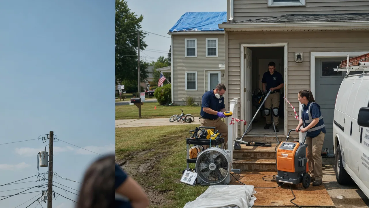 Water Damage Repair in Belmore, OH near me